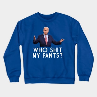 Anti-Joe-Biden-For-President Crewneck Sweatshirt
